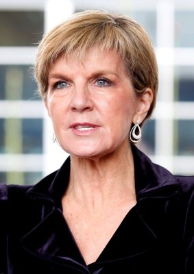 Julie Bishop: no evidence to say the attacks were linked.