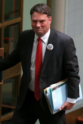 Stunning turnaround: Labor immigration spokesman Richard Marles.