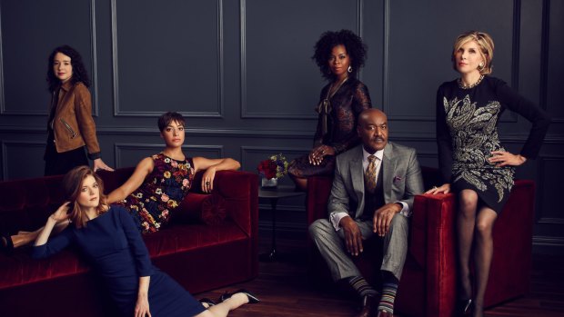 The cast of The Good Fight, streaming on SBS on Demand.