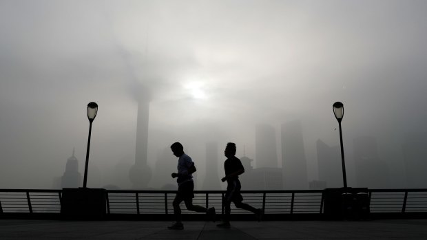 China's poor air quality often dogs major cities, particularly during winter.