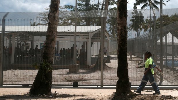 Australia's offshore immigration detention centre on Manus Island. 