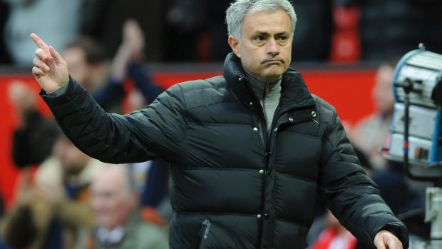 Not one to be haunted by "ghosts" of the past: Manchester United manager Jose Mourinho.