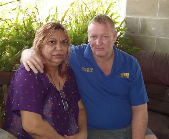 Zak Grieve's parents, Glenice and Wal Grieve. 