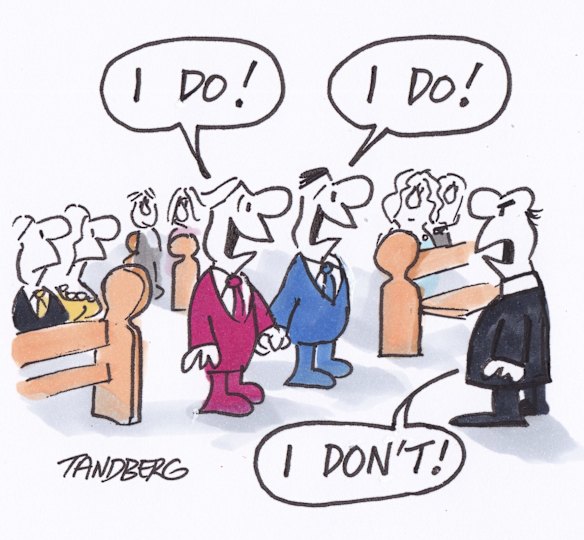 Illustration: Ron Tandberg.