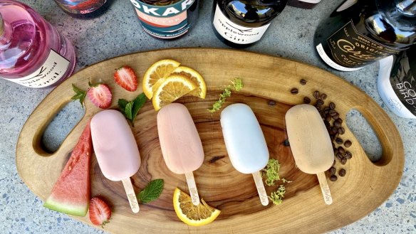 Little Sky's new alcoholic popsicles are made with spirits from Applewood Distillery.