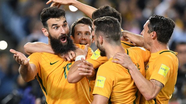 London calling: The Socceroos will take on Colombia in the UK.