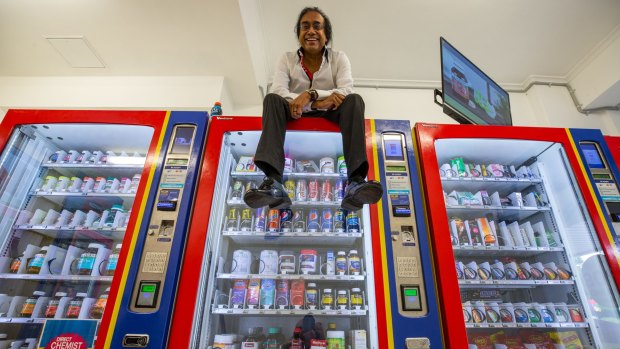 Hari Shotham is excited about his staff-free store plan.