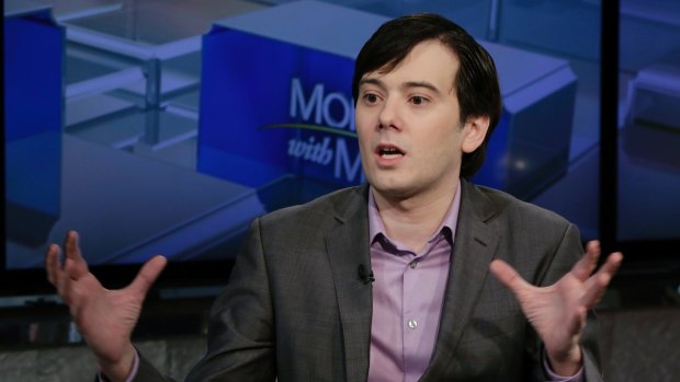 Flaunting the rules: Martin Shkreli gained a high profile as a young entrepreneur - then notoriety. 