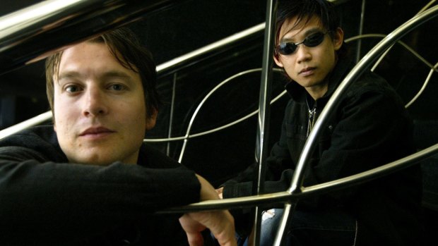Way back in 2004: Leigh Whannell and James Wan when 