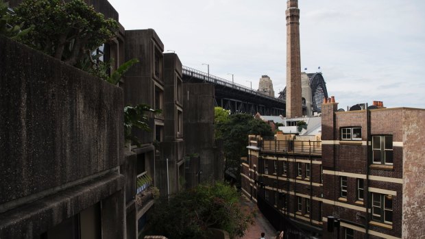 The Rocks' broader heritage could be dwarfed, architects say. 