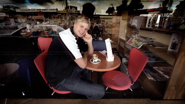Nick Riewoldt was picked with priority selection No.1 in the 2000 draft.