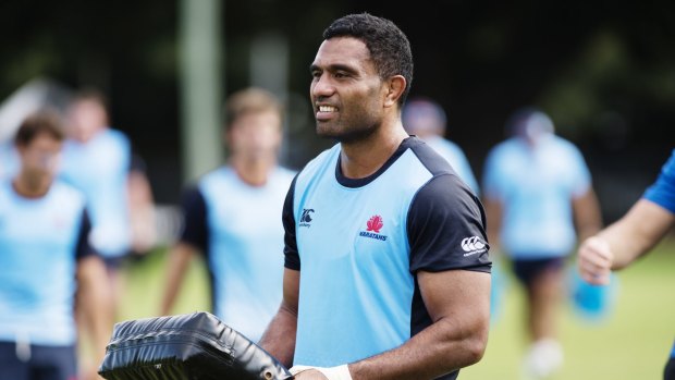 Legacy: Wycliff Palu might not play another season for the NSW Waratahs.