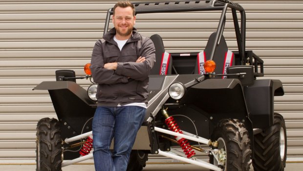 David Brim, co-founder and chief executive of Tomcar Australia, is  optimistic about the future.