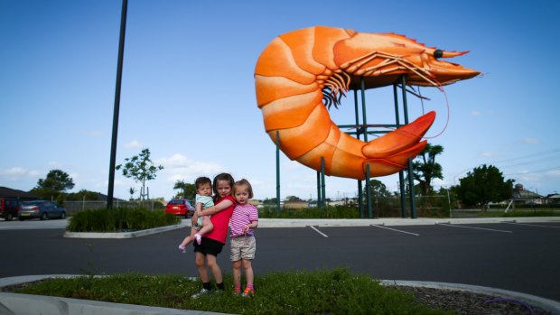 The Big Prawn, taken by a Fairfax photographer in Ballina, is a finalist in the 2015 Moran Contemporary Photography Prize.