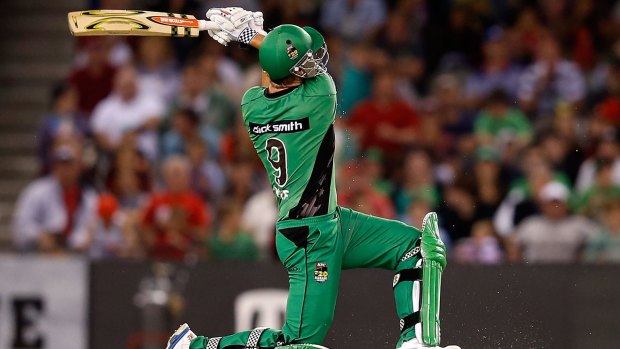 Cross-city move: Cameron White was with the Melbourne Stars last year. 