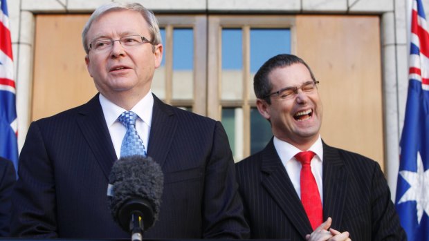 Former Prime Minister Kevin Rudd and his Communications Minister Stephen Conroy unveiled a vision for the NBN that was doomed.