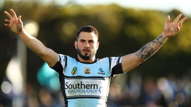 Off-contract after 2017: Cronulla's Jack Bird.