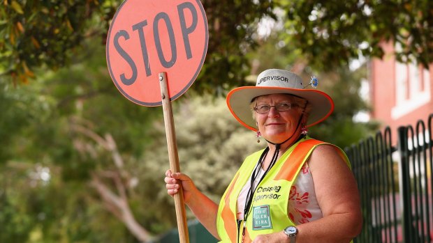 'We're not flashy people,' says lollypop lady Sue Morris.