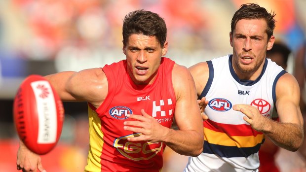 Sidelined: Dion Prestia of the Suns.