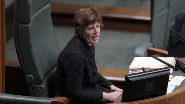 Outgoing Chisholm MP Anna Burke, pictured in 2013 while speaker.