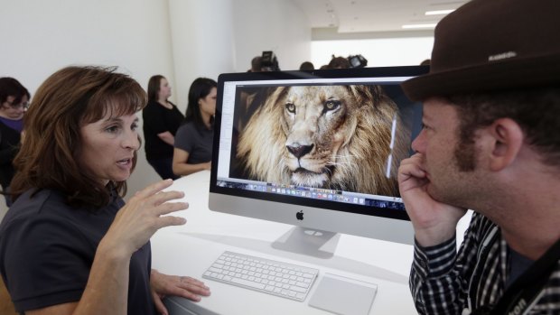 Apple released an update to its Mac operating system and introduced the high-resolution iMac model with Retina display.