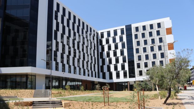 The University of Canberra said there was enough accommodation on campus for all first year students.