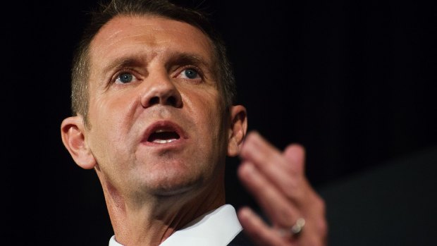 "We are determined to clean up politics in NSW": Premier Mike Baird.