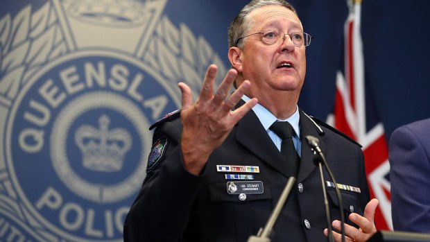 The Premier dismissed suggestions there was a campaign afoot to destabilise Police Commissioner Ian Stewart.