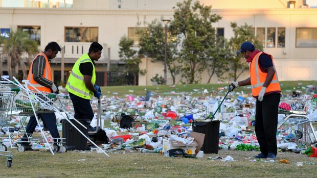 Port Phillip Council said the clean up cost at least $18,000.