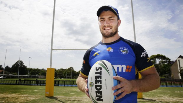 Leadership material: Parramatta's prize recruit Kieran Foran.