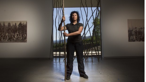 Indigenous artist Judy Watson is creating an installation in response to the landscape around Tarrawarra, which will be shown at the Tarrawarra Museum of Art.