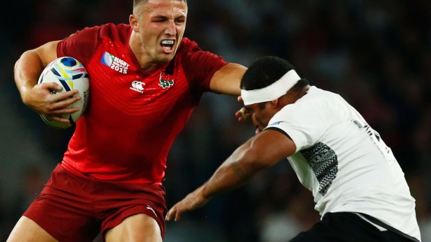 Heading back to Sydney?: Sam Burgess' days in rugby union could be numbered.