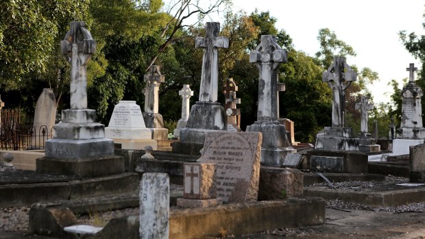 South Brisbane Cemetery at Dutton Park.