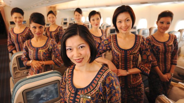 Singapore Airlines' flight attendants have become iconic.