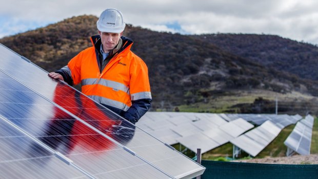 Ninety per cent of households are looking to solar panels.