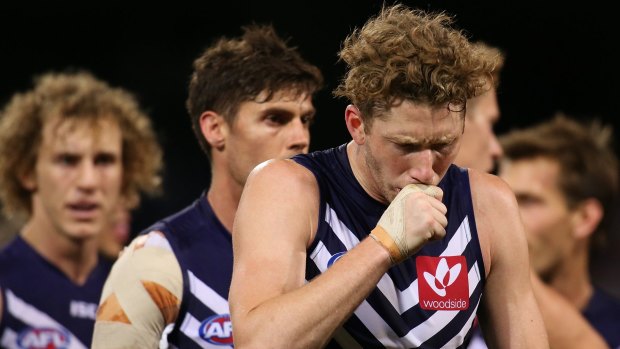 Zac Dawson's career hangs in the balance after he was dropped by the Dockers.