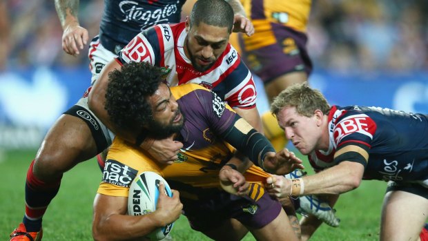 The Roosters had the better of the Broncos in their round-24 clash this year.