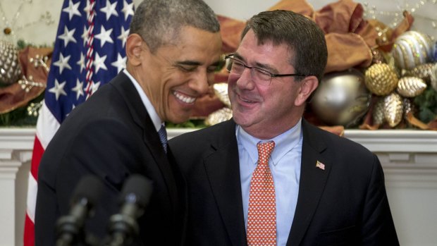 Inner circle: Ashton Carter is US President Barack Obama's nominee for US defence secretary.