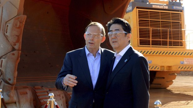 Australia's Tony Abbott and Japan's Shinzo Abe are both facing some testing economic questions.