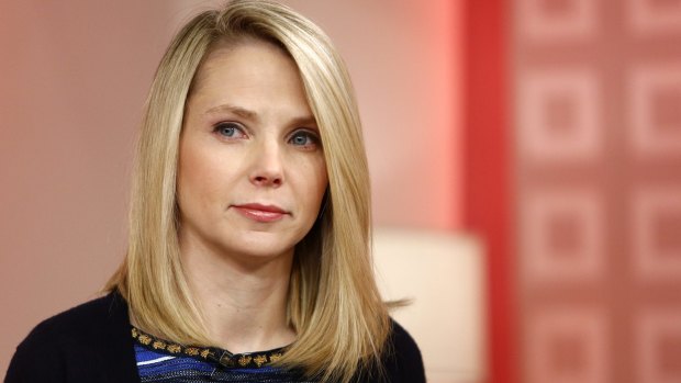 Yahoo's embattled chief executive Marissa Mayer.