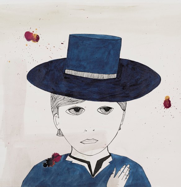 <i>Ricky Nicky Jay</i>, one of Bertie Blackman's artworks on display this month.