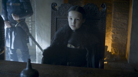 Lyanna Mormont the 10-year-old Lady of Bear Island