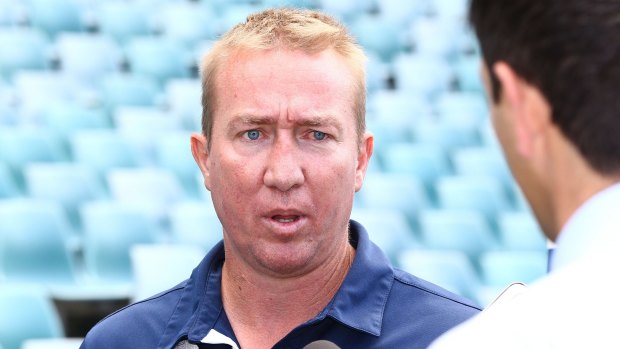 Tougher stand needed: Roosters coach Trent Robinson says the NRL failed to discourage video extortion by punishing Mitchell Pearce but ignoring the man who took the video. 