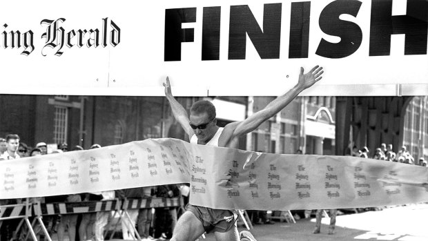 Record: No-one has been able to top Carroll's time of 61 minutes, 11 seconds for the 21.1-kilometre event in 1994.