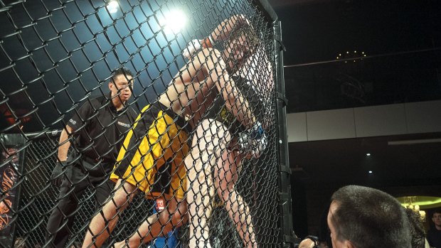 The Andrews government overturned Labor's 2008 ban on cage fighting in March. 