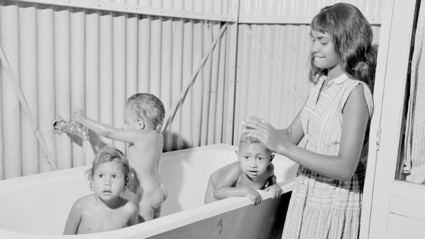 Aboriginal wards at Retta Dixon Home in 1958.