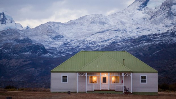 The guest accommodation at Estanca Cristina.