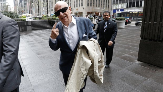 Rupert Murdoch remuneration topped $US5.68 million last year.