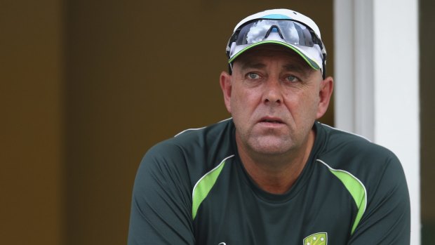 Australian coach Darren Lehmann: Concerned about the size of bats even in the nets.
