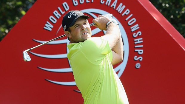 Patrick Reed in action on day two of the WGC-HSBC Champions on Friday.